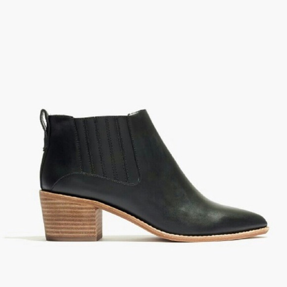 Madewell Shoes - Madewell Bonham Boot - Size 8 Black